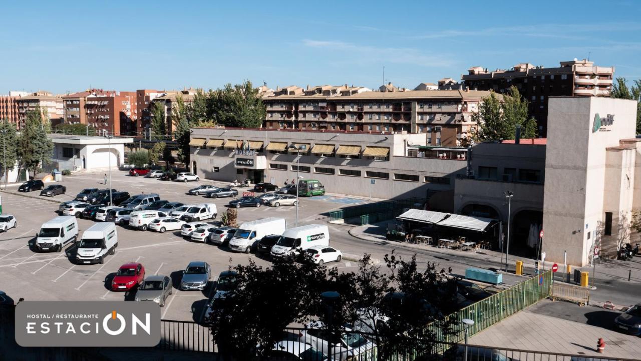 Hostal Restaurante Estacion Hotel Jaen Exterior photo